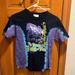 Disney Shirts & Tops | Disney Tower Of Tower Youth Size Medium T-Shirt. | Color: Black/Purple | Size: Mb