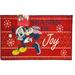 Disney Holiday | Disney Mickey Mouse And Minnie Mouse Holiday Rug | Color: Red | Size: Os