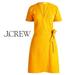J. Crew Dresses | J. Crew Textured Knit Wrap Dress Merry Gold Size Xs | Color: Gold/Yellow | Size: Xs