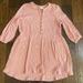 Free People Dresses | Ladies Free People Beach Dress Size Small Pink Oversized Ribbed Tunic Pocketed | Color: Pink | Size: S