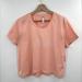Adidas Tops | Adidas T-Shirt Short Sleeve Color Glow Pink Size Medium | Color: Orange/Pink | Size: M