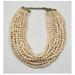 Anthropologie Jewelry | Anthropologie - Beaded Statement Necklace | Color: Pink | Size: Os