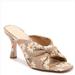 Jessica Simpson Shoes | Jessica Simpson Summer Heels Sandal Size 8 | Color: Tan/White | Size: 8