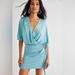 Free People Dresses | Free People Chelsea Knit Dress | Color: Blue/Green | Size: Xs