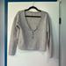 Free People Sweaters | Fp Grey Cashmere Sweater | Color: Gray | Size: Xs