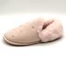 Jessica Simpson Shoes | Jessica Simpson Womens Slipper Pink Slip On Loafer Faux Fur Lined Flat M 7-8 New | Color: Pink | Size: M 7-8