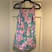 Lilly Pulitzer Dresses | Lilly Girls Xl (12/14) Romper With Built In Shorts. Very Good Condition. | Color: Blue/Pink | Size: Xlg