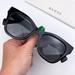 Gucci Accessories | Gucci Gg1133s 001 Sunglasses Shiny Black Dark Gray Cat Eye Women | Color: Black/Gray | Size: Os