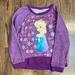 Disney Shirts & Tops | Disney Princess Elsa Little Girls Sweater | Color: Blue/Purple | Size: 5/6