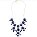 J. Crew Jewelry | J. Crew Resin Droplet Necklace | Color: Blue/Gold | Size: Os