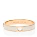 Kate Spade Jewelry | Kate Spade Hole Punch Spade Hinge Bangle Bracelet | Color: Gold/White | Size: Os