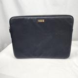 Kate Spade Accessories | Kate Spade Black Leather Laptop Sleeve Case | Color: Black/Pink | Size: Os