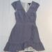 J. Crew Dresses | J. Crew Gingham Print Short Sleeve Dress | Color: Blue/White | Size: 2