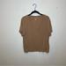 American Eagle Outfitters Tops | American Eagle Outfitters Tan Brown Short Sleeve Soft & Sexy T Shirt | Color: Cream/Tan | Size: S