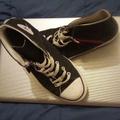Converse Shoes | Converse Hi-Top Sneakers Size 6 | Color: Black/Red | Size: 6