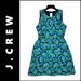 J. Crew Dresses | J. Crew Women's Dress Size 10 Paisley Sleeveless Fit & Flare | Color: Blue | Size: 10