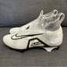 Nike Shoes | Nike Alpha Menace Elite 3 White Ghost Black Football Ct6648-100 Men’s Sz 10.5 | Color: Black/White | Size: 10.5