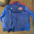 Adidas Jackets & Coats | Detroit Piston Jacket | Color: Blue/Red | Size: Xxl