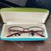 Kate Spade Accessories | Kate Spade New York Lidia Ojtv Burgundy Eyeglasses With Green/Blue Case | Color: Purple | Size: 52-16-135