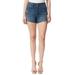 Jessica Simpson Shorts | Jessica Simpson Women's Infinite Distressed Dyed Denim Shorts Blue Size 28 | Color: Blue | Size: 28