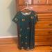 Lularoe Dresses | Lularoe Aztec Style Print Carly Dress Size Small | Color: Green/Orange | Size: S