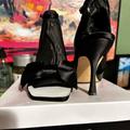 Nine West Shoes | Beautiful Black Bow Heels | Color: Black | Size: 9.5
