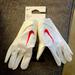 Nike Accessories | Brand New Nike Football Vapor Jet Gloves Size Adult Xl | Color: Red/White | Size: Os