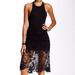 Free People Dresses | Free People Lace Tank Dress | Color: Black | Size: Xs