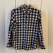 J. Crew Tops | J. Crew Perfect Fit Blue And White Checkered Button Down | Color: Blue/White | Size: M
