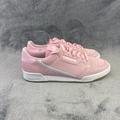 Adidas Shoes | Adidas Womens Continental 80 Pink Suede Sneakers | Color: Pink | Size: 11