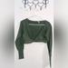 Anthropologie Tops | Anthropologie Daily Practice Long Sleeve Crop Shirt Xs | Color: Green | Size: Xs