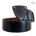 Gucci Accessories | Authentic Gucci Black Calfskin Leather Black Hysteria Buckle Belt Size 80/32 | Color: Black | Size: 80/32