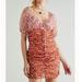 Free People Dresses | Free People Floral Pink Mini Dress Size L | Color: Pink/Red | Size: L