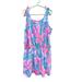 Lilly Pulitzer Dresses | Lilly Pulitzer Big Girls Tank Romper Dresssize 8-10 Nwtvery Cute | Color: Blue/Pink | Size: 8-10