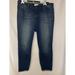 Jessica Simpson Jeans | Jessica Simpson Forever Skinny Crop Denim Jeans Women's Size 31 Blue Mid Rise | Color: Blue | Size: 31