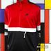 Nike Jackets & Coats | Brand New Nike Jacket Nike Fleece Full Zip Jacket Mens Style : Ar1839-657 | Color: Black/Red | Size: L