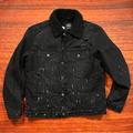 Zara Jackets & Coats | Brand Nwt Zara Distressed Lined Black Denim Jacket - Size Xl | Color: Black | Size: Xl