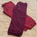 J. Crew Pants & Jumpsuits | 2pr Short Sweat Pants By J Crew | Color: Pink/Purple | Size: L