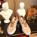 Ralph Lauren Shoes | Canvas Ralph Lauren Tan Boat Shoes Size 9d | Color: Tan | Size: 9