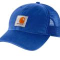 Carhartt Accessories | Carhartt Force Canvas Mesh-Back Logo Graphic Baseball Cap | Color: Blue | Size: Os