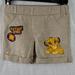 Disney Bottoms | Disney The Lion King Shorts Size 12 M | Color: Cream | Size: 12-18mb
