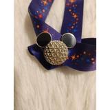 Disney Toys | Disney Parks Epcot Mickey Spaceship Earth Pin | Color: Black/Silver | Size: Osbb