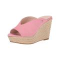 Kate Spade New York Shoes | Kate Spade New York Womens Pink 1" Platform Thea Wedge Slip On Shoes 6 M | Color: Pink | Size: 6