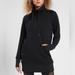 Athleta Dresses | Athleta Cozy Karma 1/2 Zip Sweatshirt Dress | Color: Black | Size: S