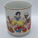 Disney Dining | Disney Snow White Mugs Vntg 1970s Disney Milk Glass Mug Vintage | Color: Red/White | Size: Os