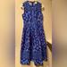 Kate Spade Dresses | Kate Spade Dress + Sandals | Color: Blue/Purple | Size: 2