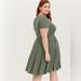 Torrid Dresses | Green Ribbed Dress | Color: Green | Size: 14