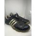 Adidas Shoes | Adidas Mens Black Leather Fit Foam Powerband Chassis Climaproof Golf Shoes Sz 9 | Color: Black | Size: 9