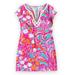 Lilly Pulitzer Dresses | Lilly Pulitzer Brewster Dress Pink Feeling Tanked Size S | Color: Blue/Pink | Size: S