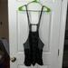 Free People Dresses | Free People Black Lace Bottom Strappy Dress Size Small | Color: Black/Gray | Size: S